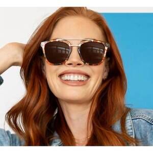 NEW PEEPERS women's palm beach sunglasses in brown
